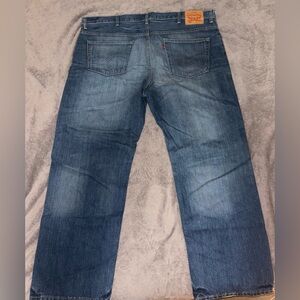 Levi's 559 straight denim jeans; Men’s size W46 L30